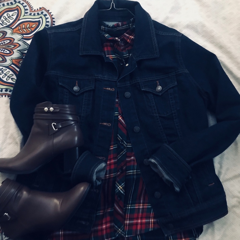 OLD NAVY Dark Blue Jean Jacket